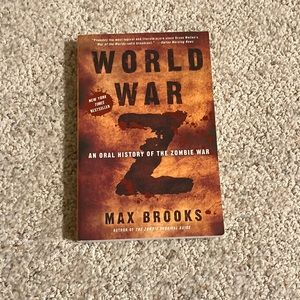 World War Z Book Paperback Max Brooks